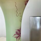 Glass paste vase