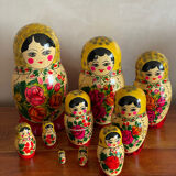 Russian dolls 10 pieces