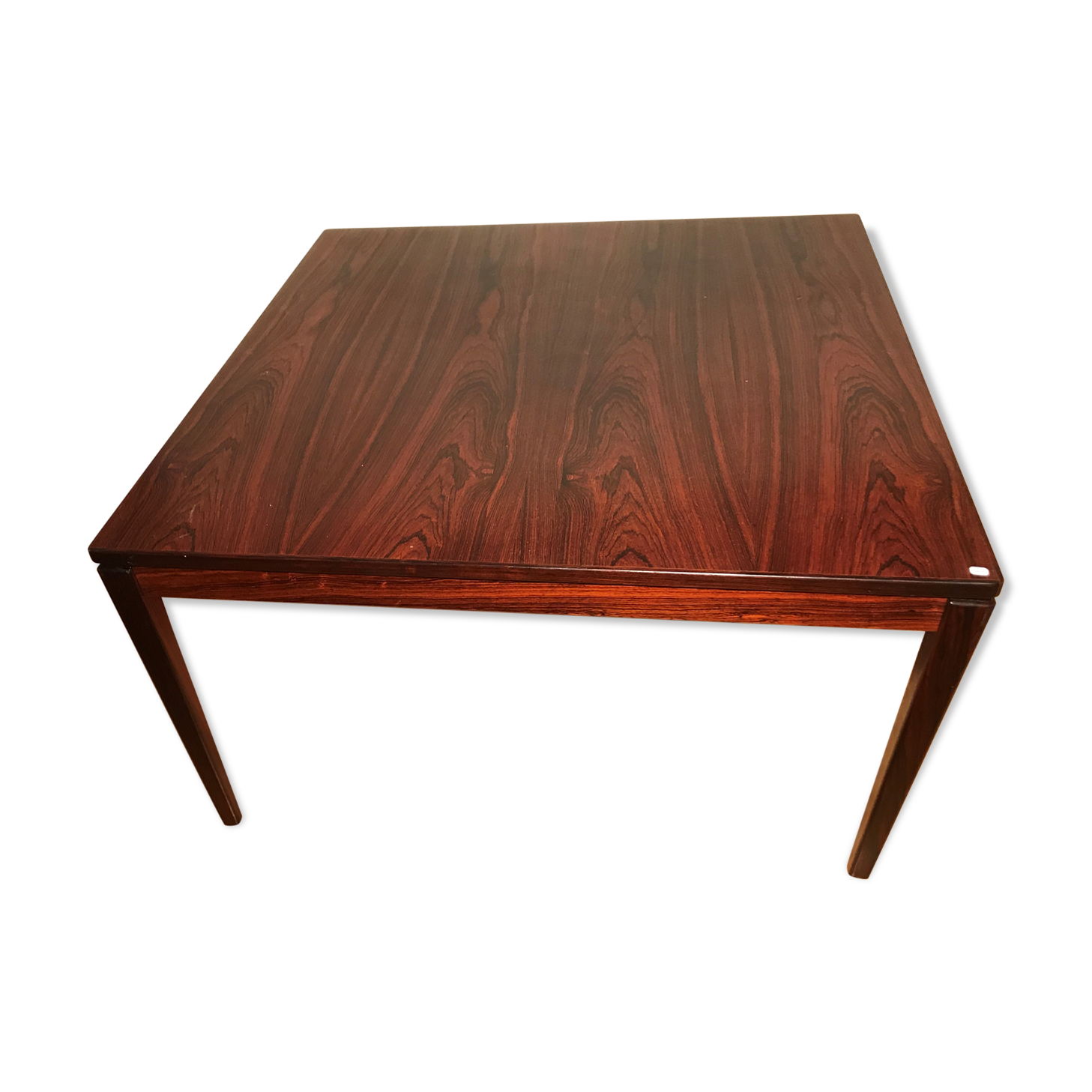 Scandinavian rosewood coffee table