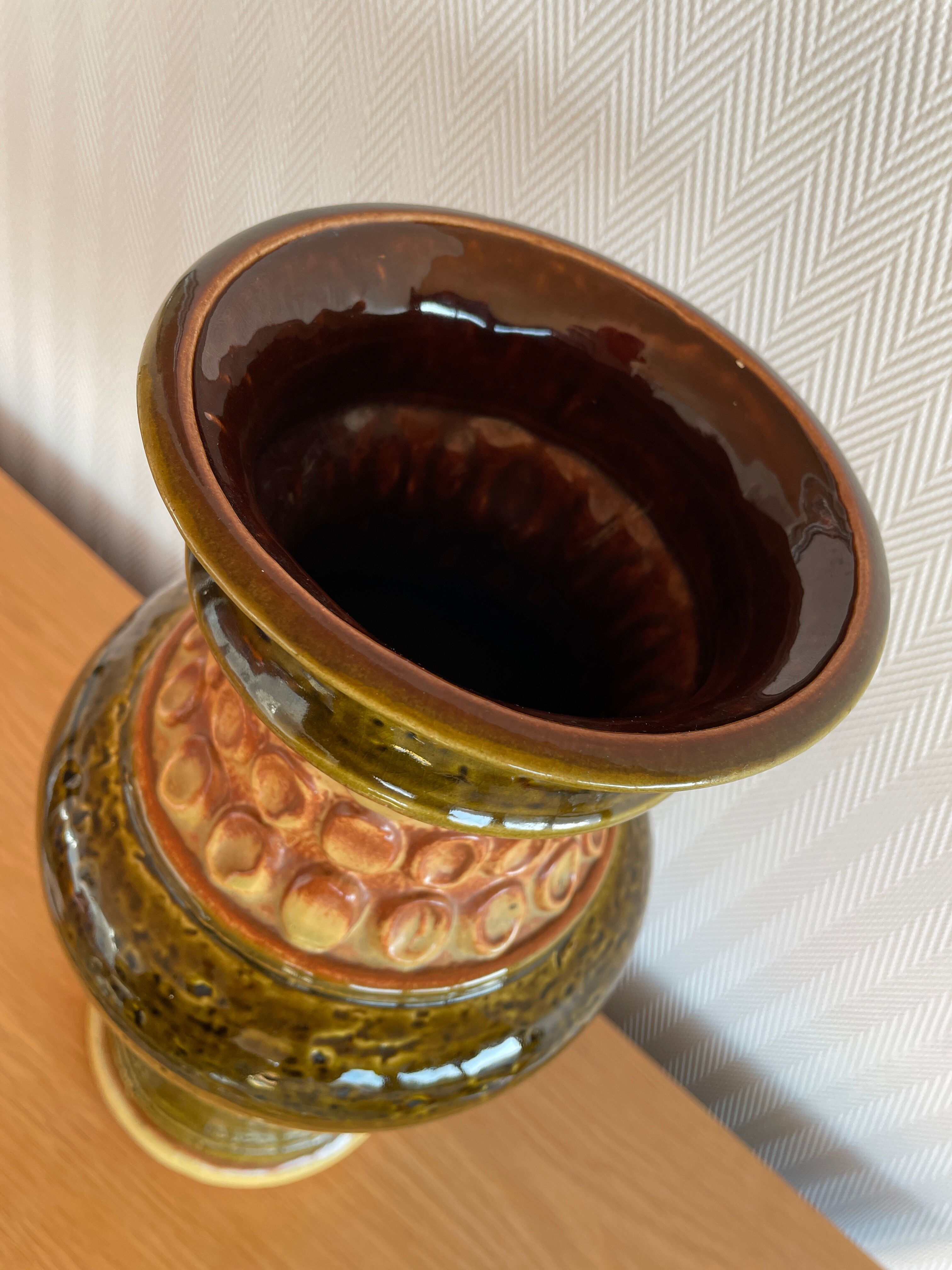 Vintage 70s ceramic vase