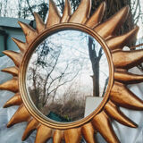 Handmade solar shape mirror