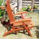 Chaise longue en bois