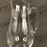Set consisting of a decanter and a crystal broc of the same model