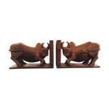 Pair of greenhouse buffalo books