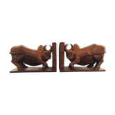 Pair of greenhouse buffalo books