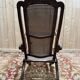 Chaise longue de bateau pliable en cannage