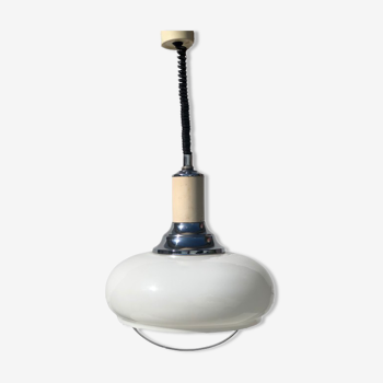 Vintage pendant lamp with Rolly system
