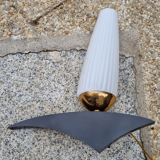 Pair of modernist wall lamps, vintage, 50s