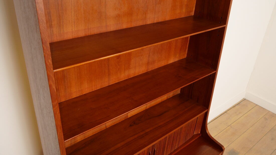Vintage library | Secretary | Teak | Johannes Sorth
