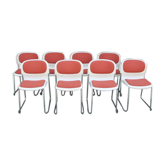 Set of 8 chairs Drabert SM400K, Germany 1990s