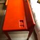 Office Patrick ginger paulus orange fiberglass 1970