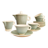 Digoin Sarreguemines coffee service "art deco" model