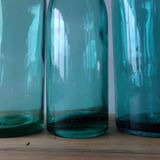 3 old green bottles