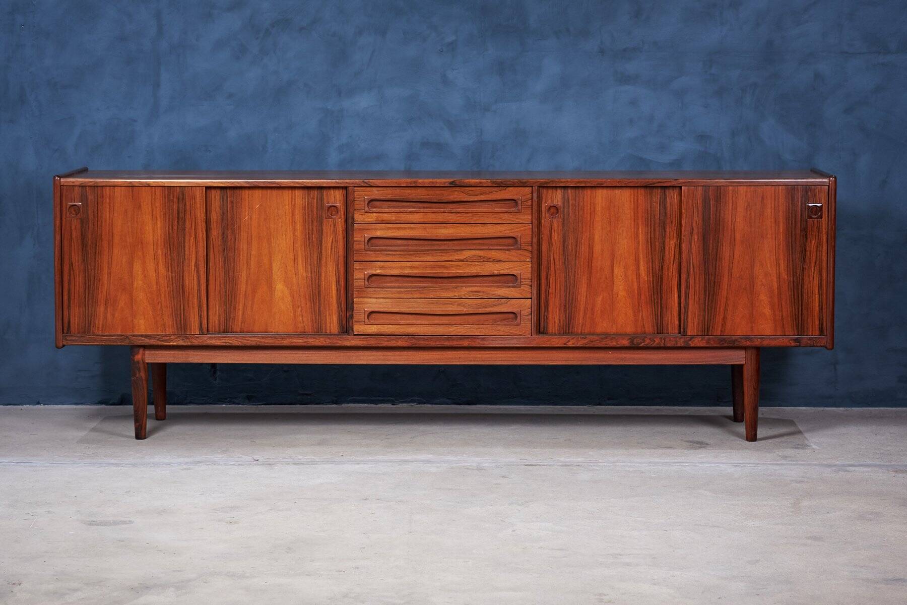 Low Enfilade in Rosewood by Johannes Andersen for Uldum Møbelfabrik, 1960s