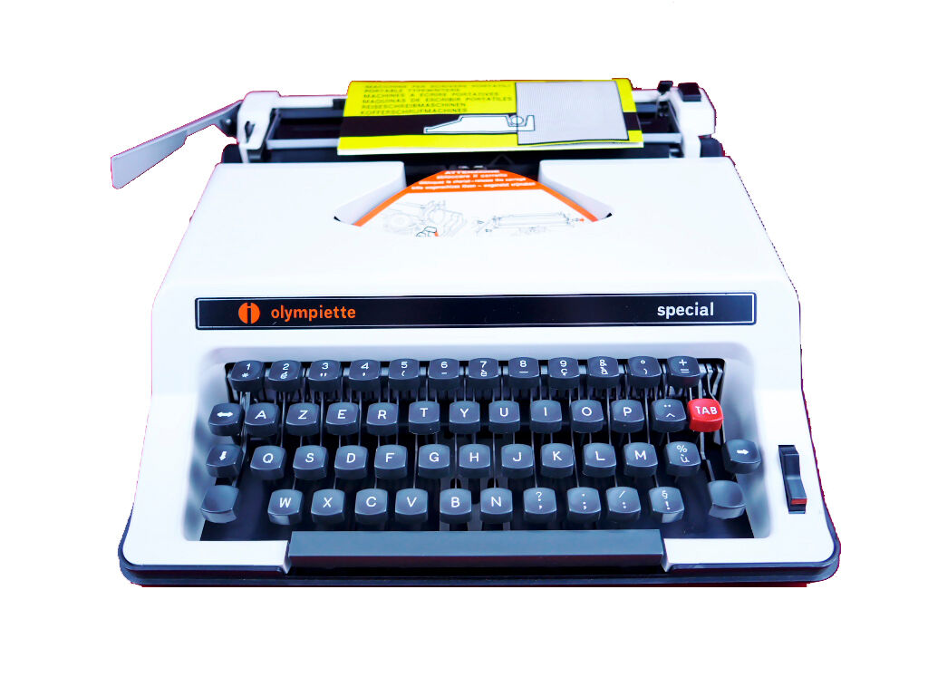 Olympiette special olympia typewriter