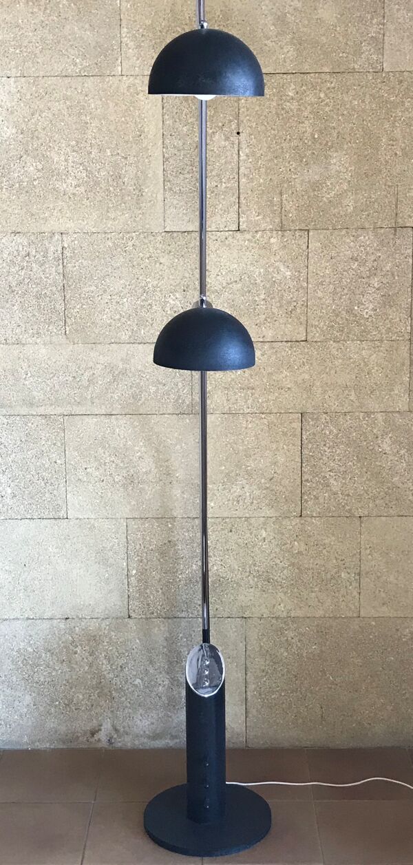 Lampadaire trois branches par Franco Marchetti, Italie années 70