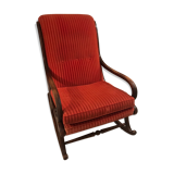 Rocking-chair velvet