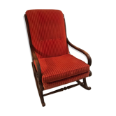 Rocking-chair velours