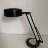 Vintage 1950s industrial black desk lamp - 35 cm