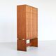 Large Brutalist highboard in oak Mid-Century Gemany 1970