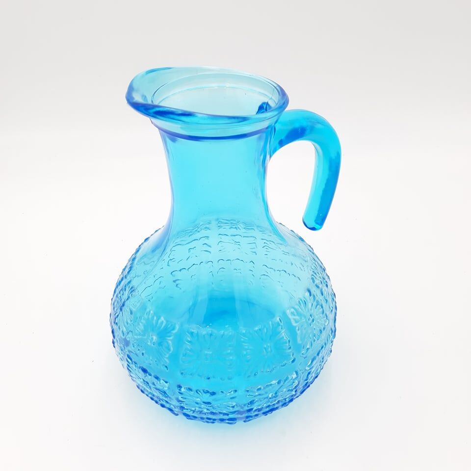 Blue decanter