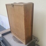 Armoire vitrine murale année 1960