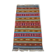 Multicolored Berber kilim rugs in pure wool
