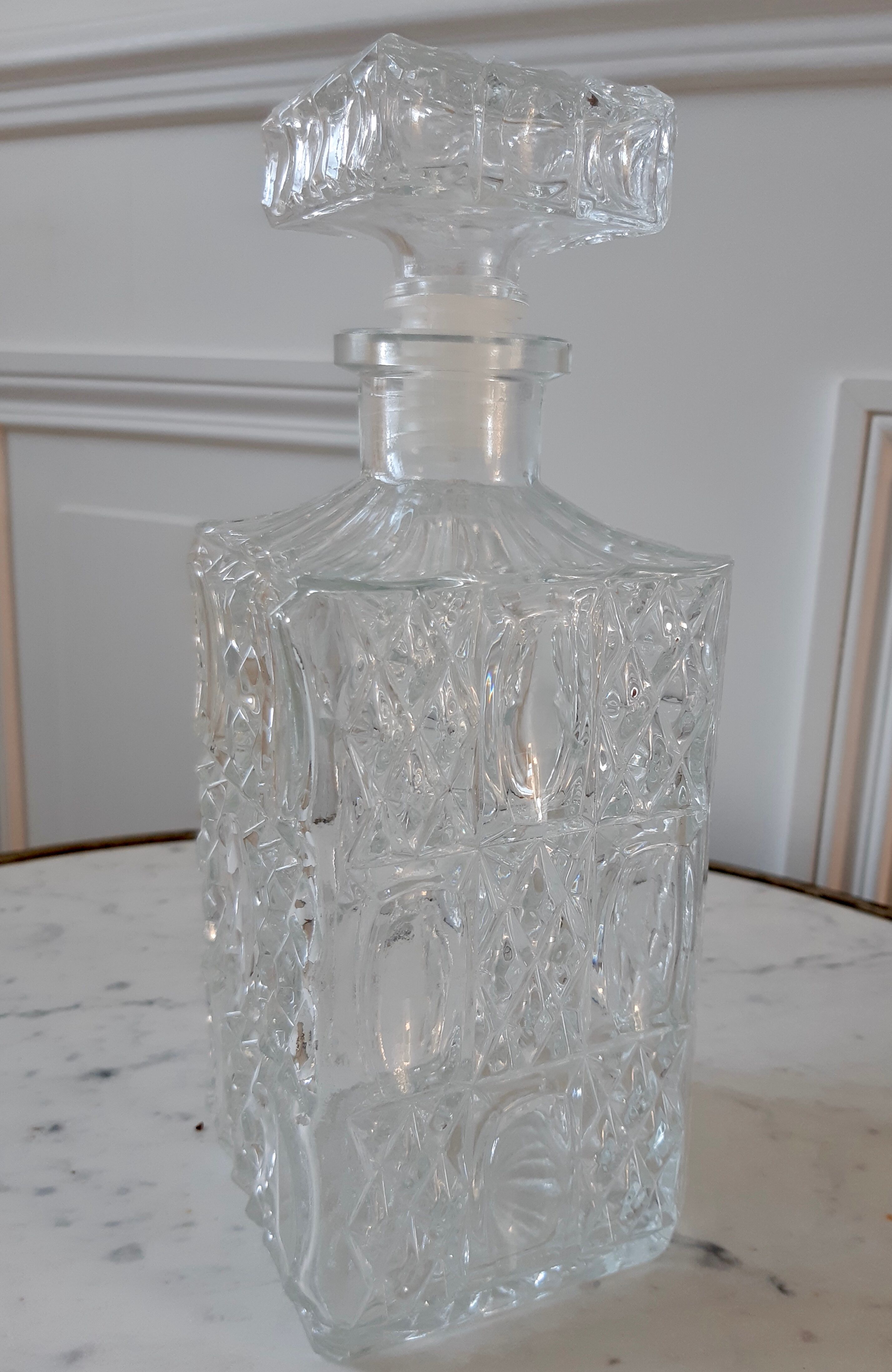 Vintage 70s whisky carafe