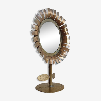 Jean Vinay flower mirror