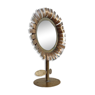 Jean Vinay flower mirror