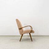 Mid Century Armchair Model 53 By J šmidek For Ton, 1960s