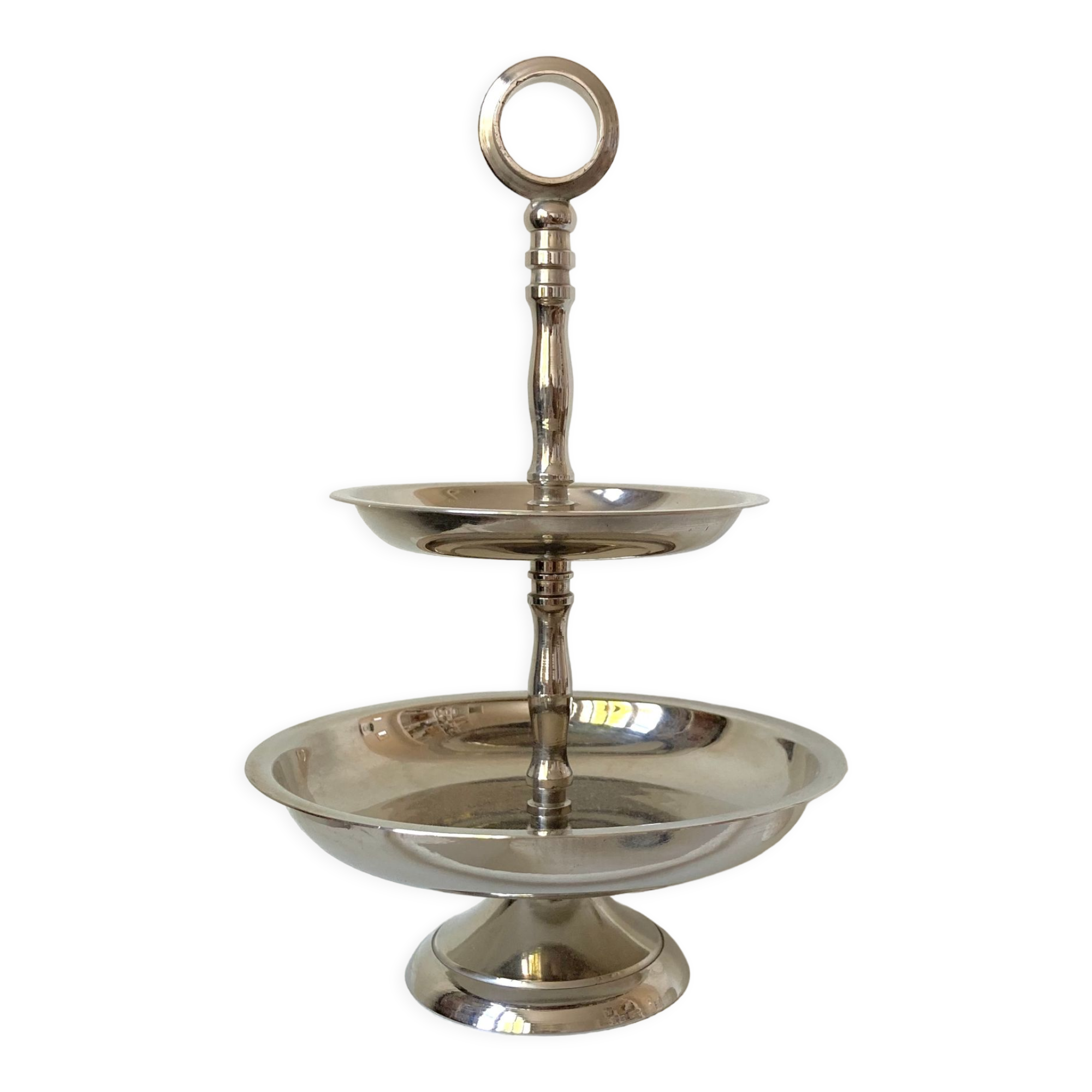 Two-tray display servant