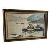 Marine painting oil on canvas