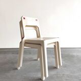 Paire chaises design Henry Massonnet