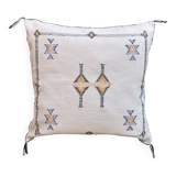 White cactus silk cushion, cactus silk cushion, white lumbar cushion