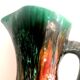 Ceramic pitcher Vallauris style 1960