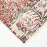 Tapis turc rouge pâle 2x9, 71x288Cm