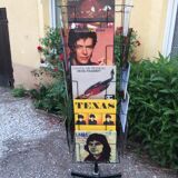 Presentation turnstile vinyl discs