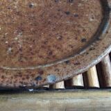 Set of 9 stoneware plates