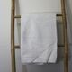 Drap ancien blanc coton