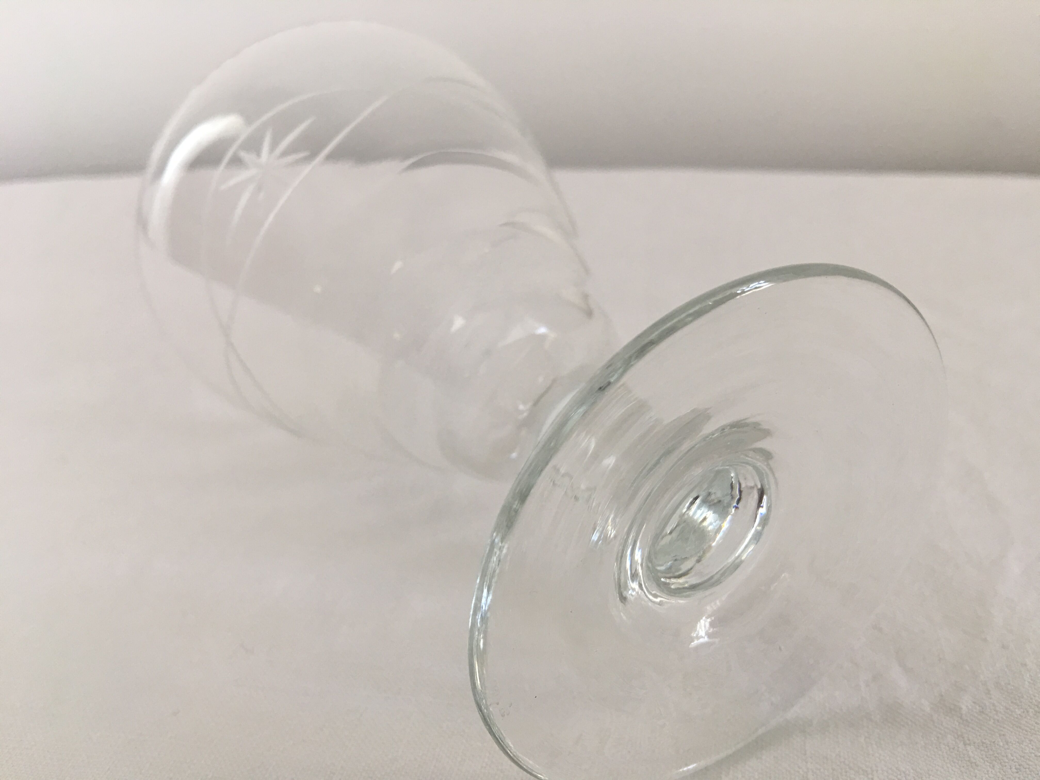 Water glasses 1950 60