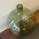 Fat demijohn in old blown glass