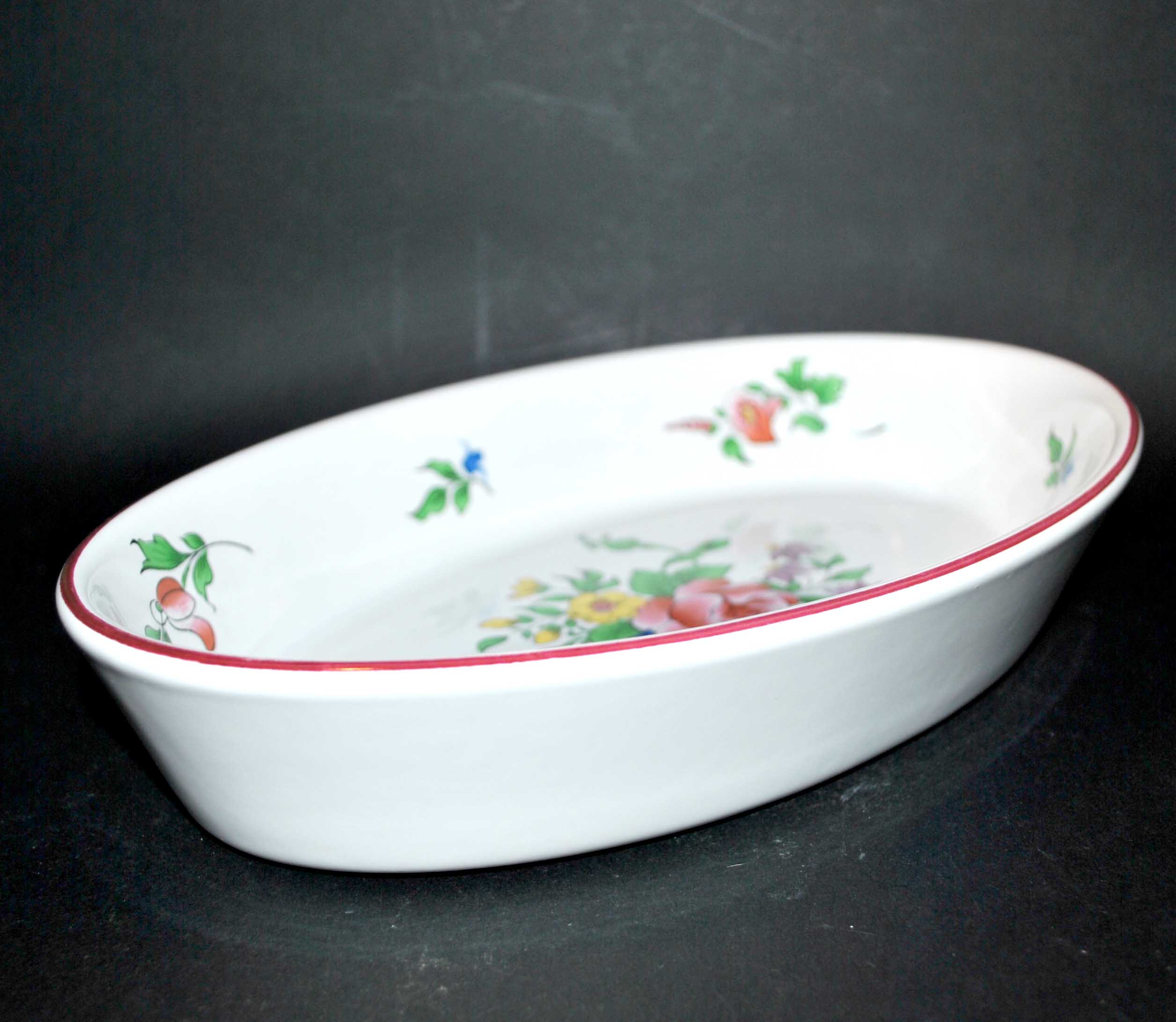 Flat hollow oval flower lamp lamp of KG Luneville