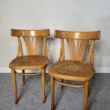 Pair of bistro chairs