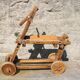 Vintage adjustable wooden baby walker – Youpala