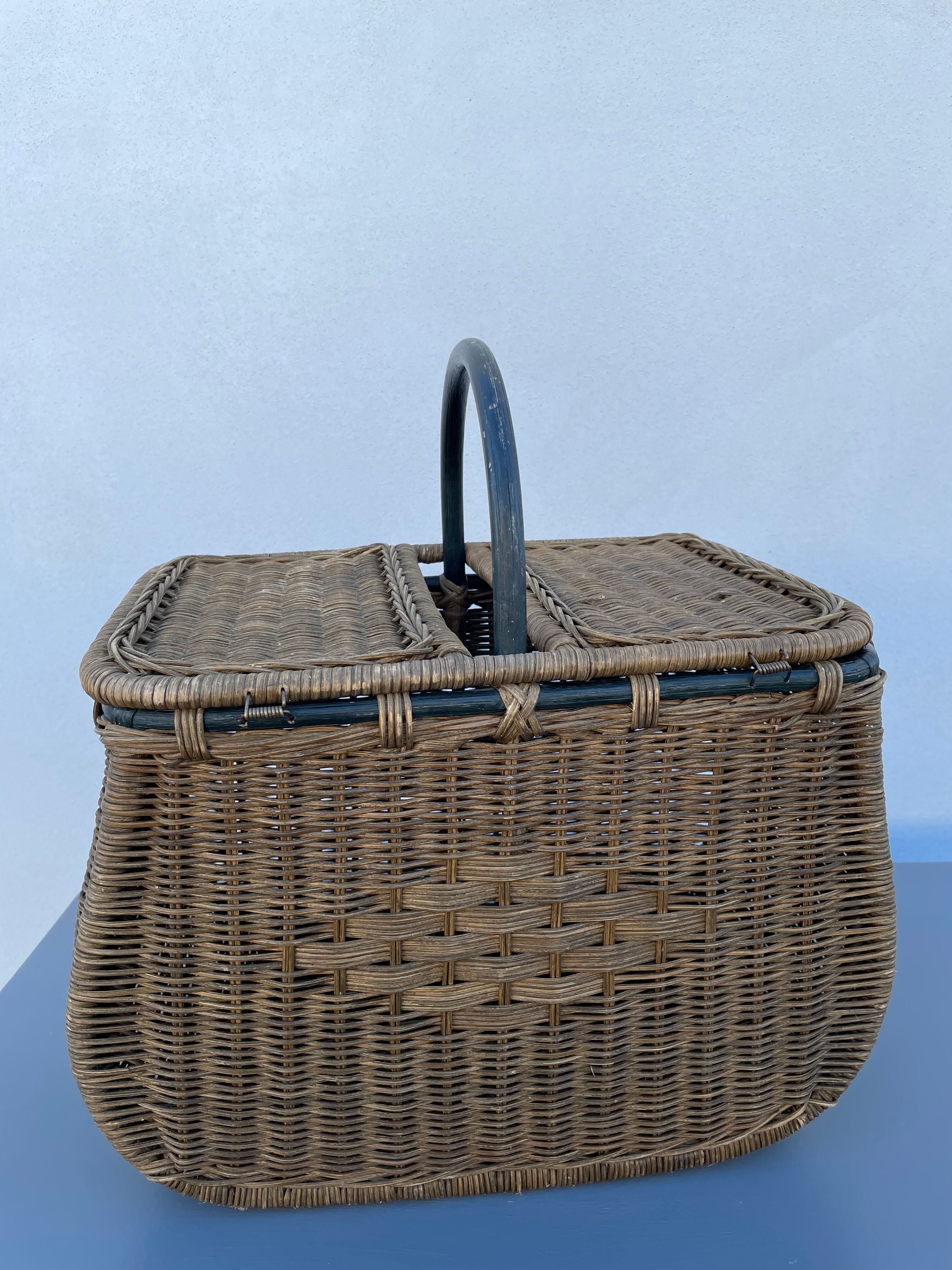 Rattan marrow basket