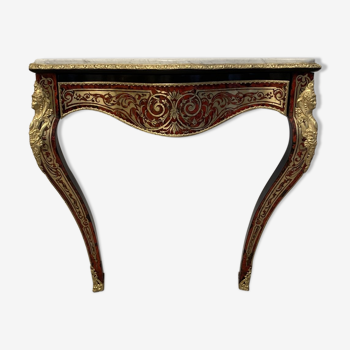 Console en marqueterie Napoleon III, 1870