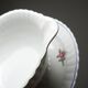 Bernardaud sauceboat Limoges porcelain with floral decoration from the 1920s to 1950s.