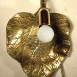 Brass "sheet" wall lamp