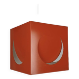 Vintage cube pendant lamp Stockmann Orno